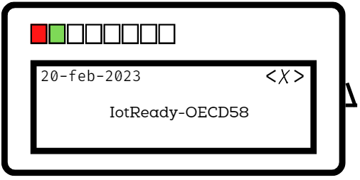 This image is telling about the WSDL showing red light when you turn it on. Which is located at the top left corner of the WSDL